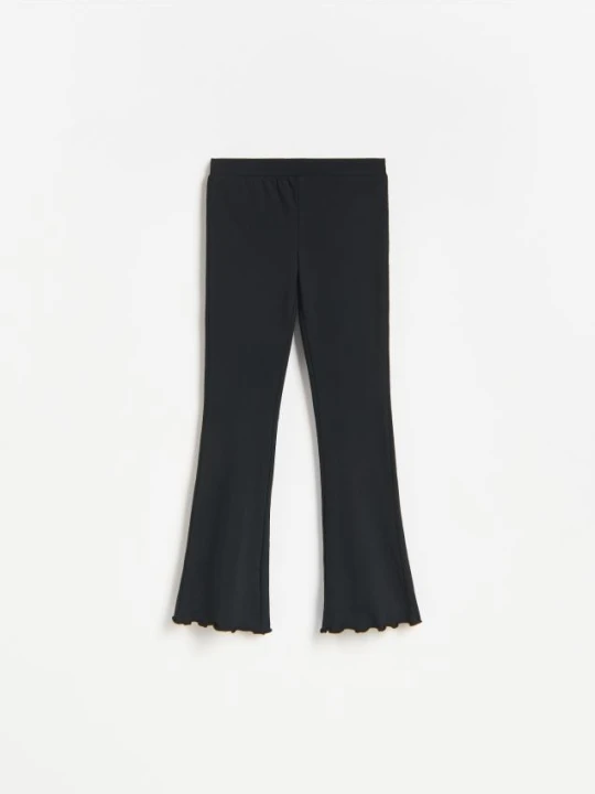 Zdjęcie produktu Reserved - Legginsy flare - czarny