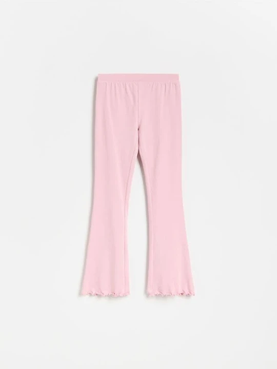 Zdjęcie produktu Reserved - Legginsy flare - różowy