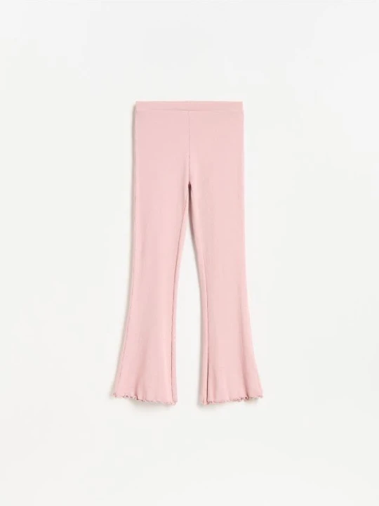 Zdjęcie produktu Reserved - Legginsy flare - różowy