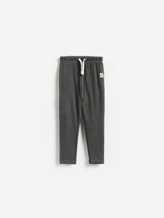 Zdjęcie produktu Reserved - Legginsy z bawełną - ciemnoszary
