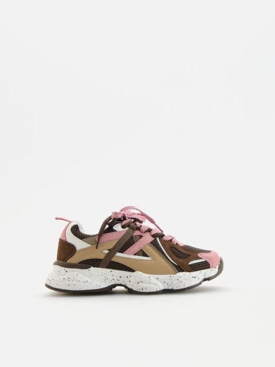 Zdjęcie produktu Reserved - Lekkie sneakersy na rzep - brązowy