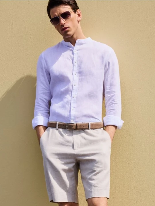 Zdjęcie produktu Reserved - Lniana koszula regular fit - biały
