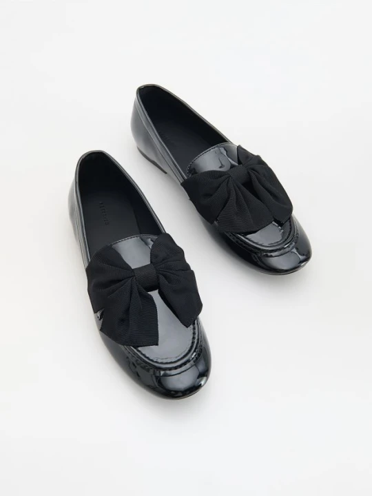Zdjęcie produktu Reserved - Loafersy z kokardą - czarny