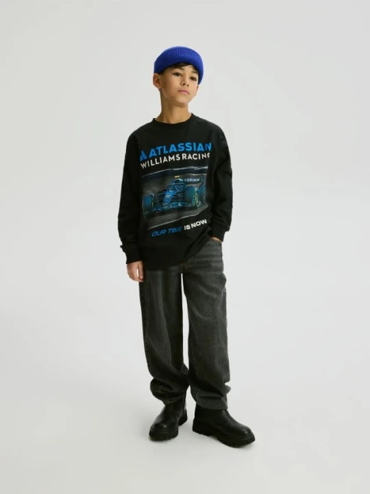 Zdjęcie produktu Reserved - Longsleeve Team Williams Racing F1 - czarny