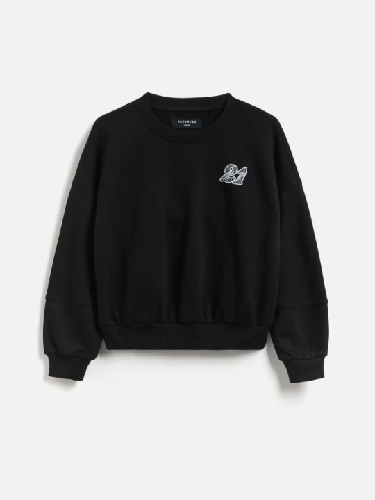 Zdjęcie produktu Reserved - Luźna bluza - czarny