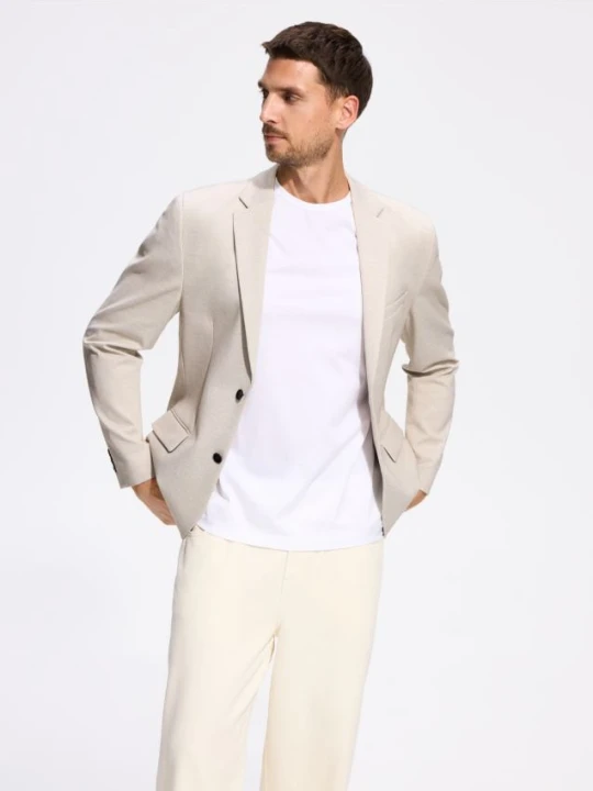 Zdjęcie produktu Reserved - Marynarka slim fit - beżowy