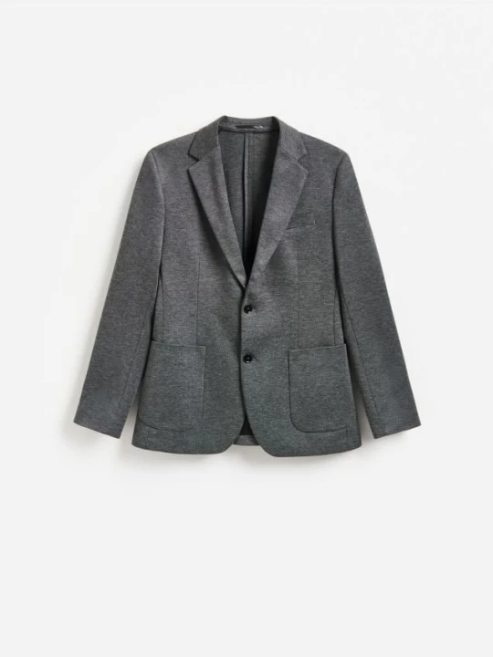 Zdjęcie produktu Reserved - Marynarka slim fit - ciemnoszary