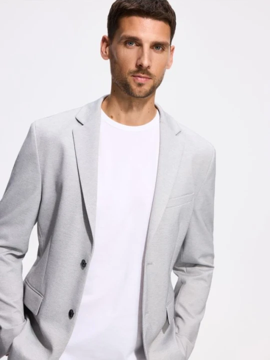 Zdjęcie produktu Reserved - Marynarka slim fit - jasnoszary
