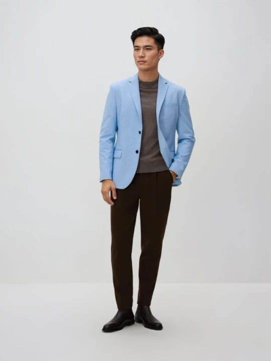 Zdjęcie produktu Reserved - Marynarka slim fit - niebieski
