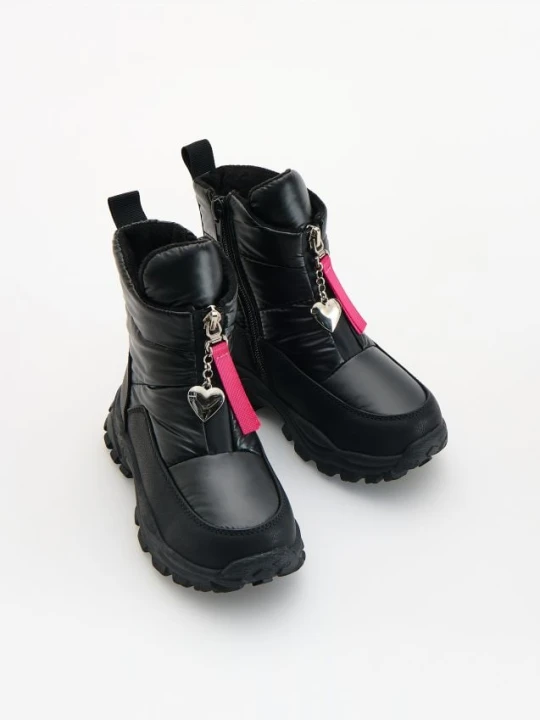 Zdjęcie produktu Reserved - Ocieplane botki - czarny