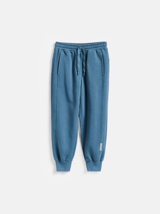 Zdjęcie produktu Reserved - Ocieplane joggery baggy - niebieski