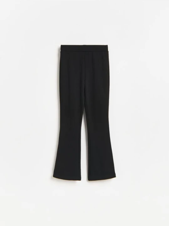 Zdjęcie produktu Reserved - Ocieplane legginsy flare - czarny