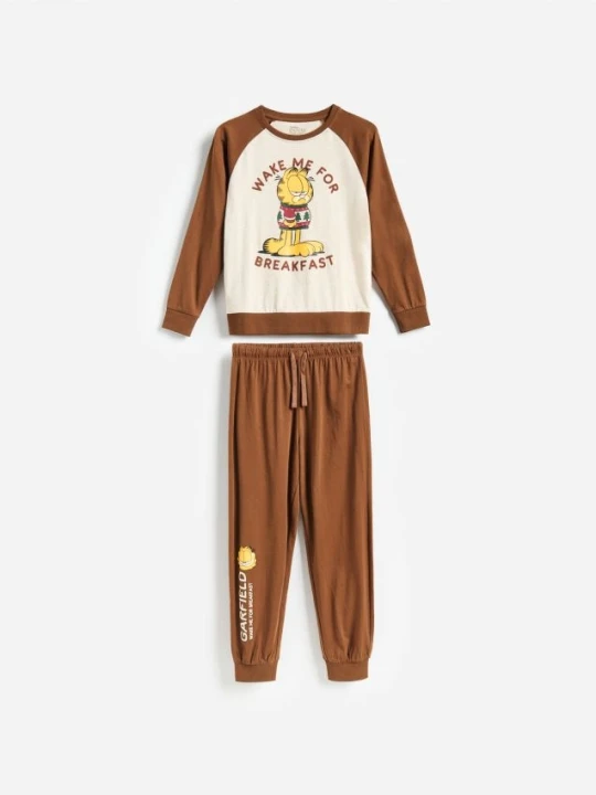 Zdjęcie produktu Reserved - Piżama Garfield - brązowy