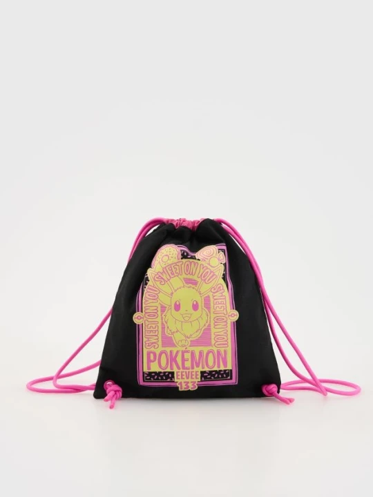 Zdjęcie produktu Reserved - Plecak worek Pokémon - czarny