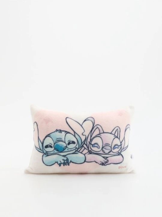 Zdjęcie produktu Reserved - Poduszka Lilo i Stitch - złamana biel
