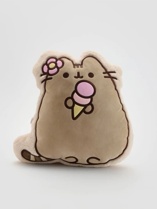 Zdjęcie produktu Reserved - Poduszka Pusheen - złamana biel