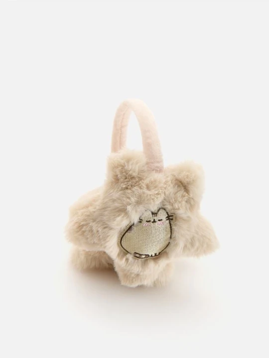 Zdjęcie produktu Reserved - Puszyste nauszniki Pusheen - różowy