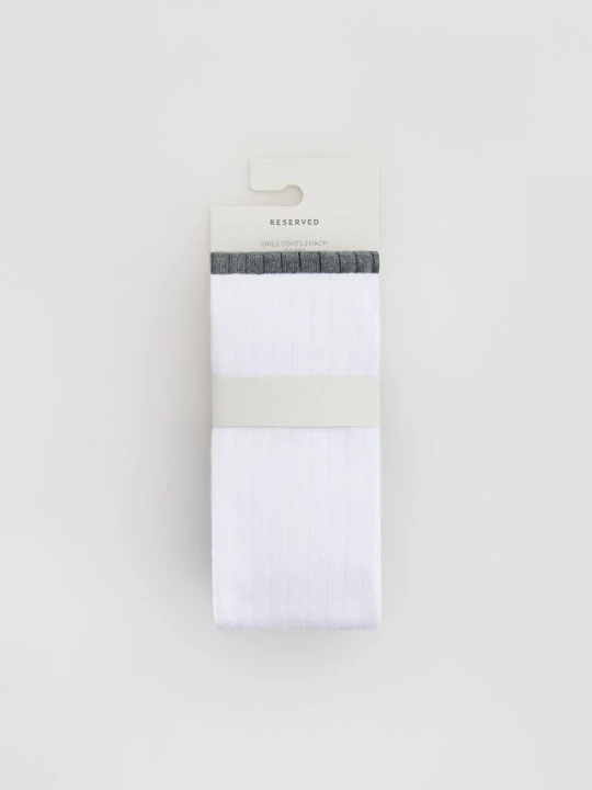Zdjęcie produktu Reserved - Rajstopy 2 pack - ciemnoszary