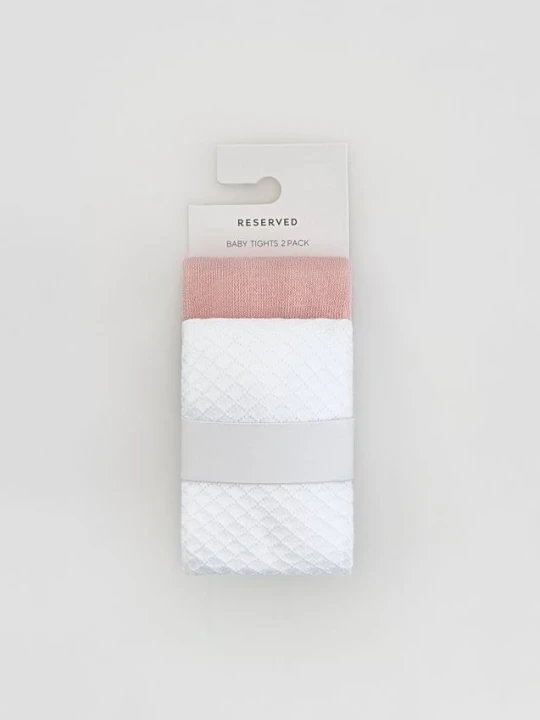 Zdjęcie produktu Reserved - Rajstopy 2 pack - wielobarwny
