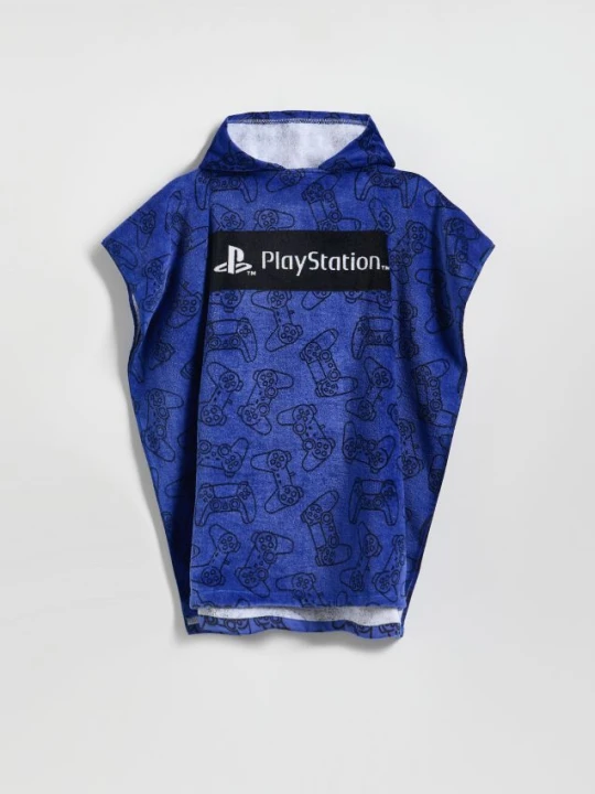 Zdjęcie produktu Reserved - Ręcznik plażowy Playstation - granatowy