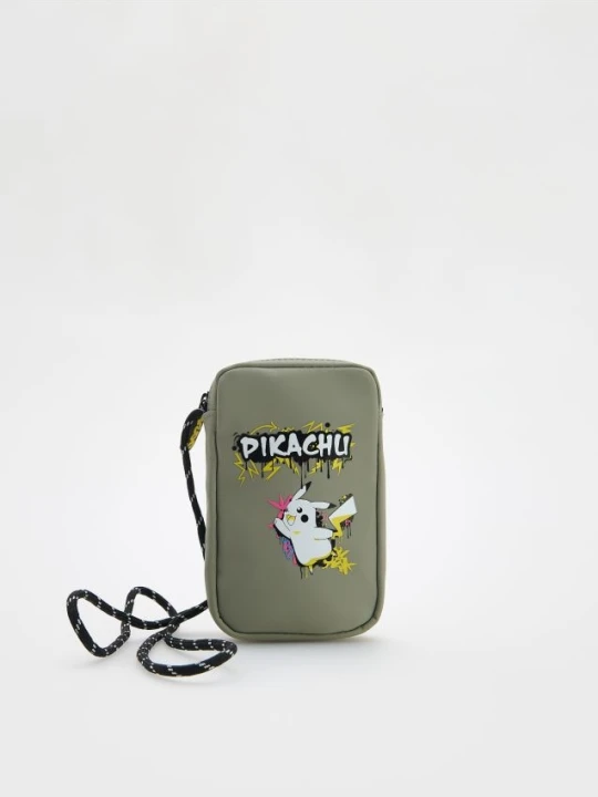 Zdjęcie produktu Reserved - Saszetka Pokémon - ciemnozielony