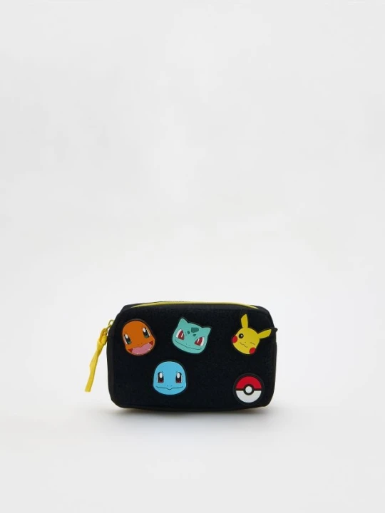 Zdjęcie produktu Reserved - Saszetka z przypinkami Pokémon - czarny