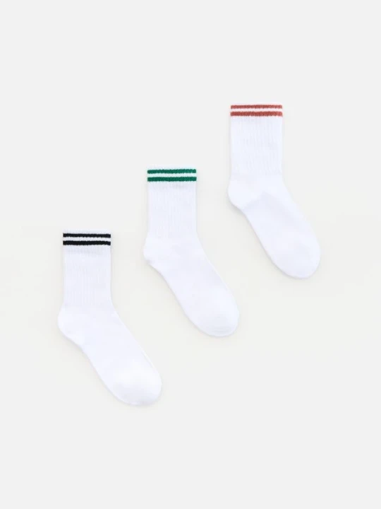 Zdjęcie produktu Reserved - Skarpetki 3 pack - biały
