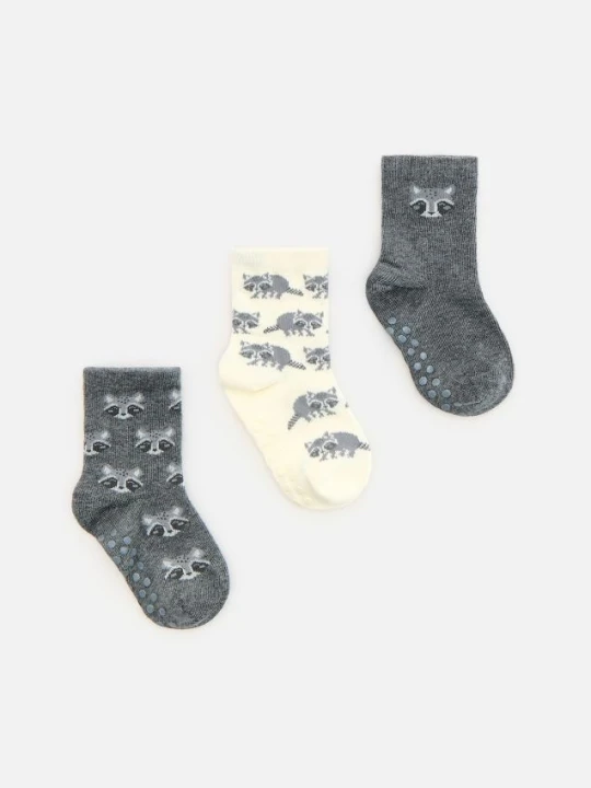 Zdjęcie produktu Reserved - Skarpetki 3 pack - ciemnoszary