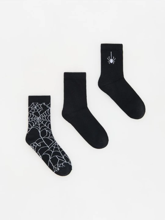 Zdjęcie produktu Reserved - Skarpetki 3 pack - czarny