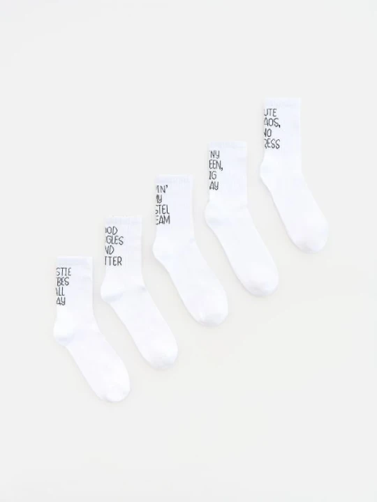 Zdjęcie produktu Reserved - Skarpetki 5-pack - biały