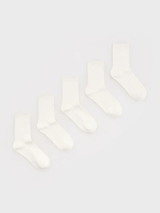 Zdjęcie produktu Reserved - Skarpetki 5 pack - złamana biel