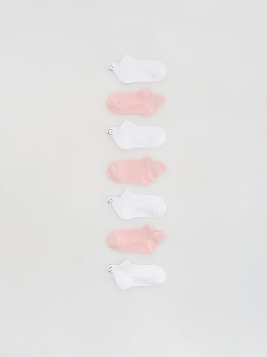 Zdjęcie produktu Reserved - Skarpetki z zapiętkiem 7 pack - biały