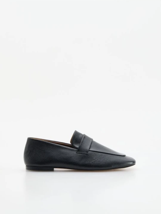 Zdjęcie produktu Reserved - Skórzane loafersy - czarny