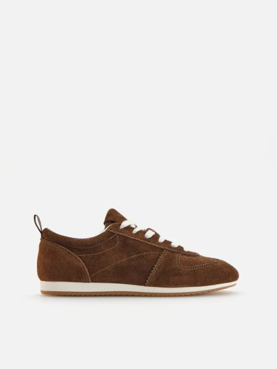 Zdjęcie produktu Reserved - Skórzane sneakersy - brązowy