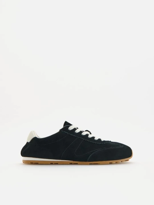 Zdjęcie produktu Reserved - Skórzane sneakersy - czarny