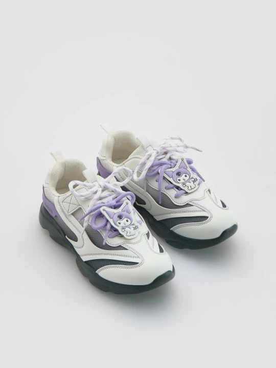 Zdjęcie produktu Reserved - Sneakersy Kuromi - jasnoszary