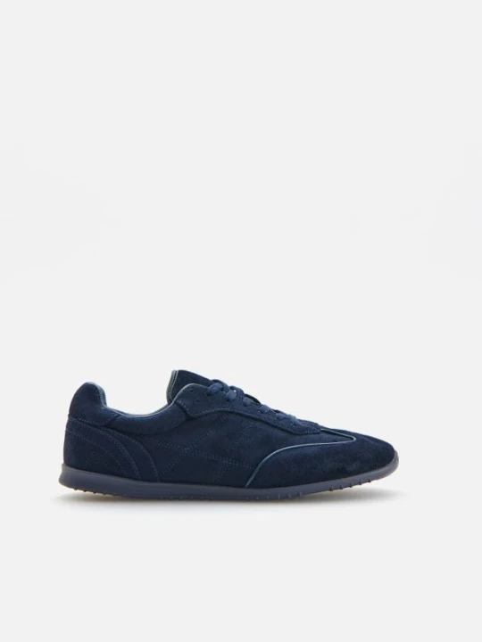 Zdjęcie produktu Reserved - Sneakersy z imitacji zamszu - granatowy
