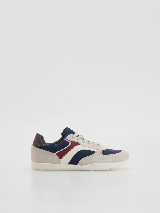 Zdjęcie produktu Reserved - Sneakersy z łączonych materiałów - wielobarwny