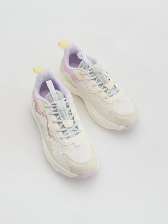 Zdjęcie produktu Reserved - Sneakersy z łączonych materiałów - wielobarwny