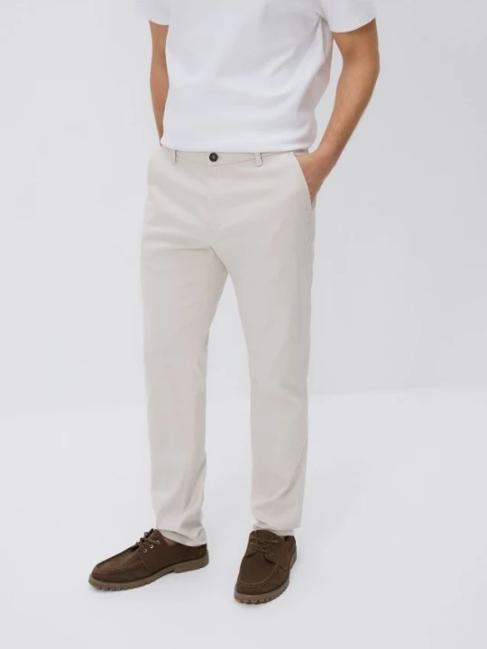 Zdjęcie produktu Reserved - Spodnie chino slim - beżowy