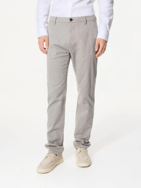 Zdjęcie produktu Reserved - Spodnie chino slim - ciemnobrązowy