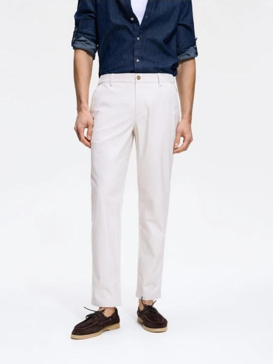 Zdjęcie produktu Reserved - Spodnie chino slim fit - beżowy