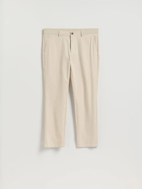 Zdjęcie produktu Reserved - Spodnie chino slim fit - beżowy