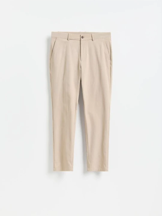 Zdjęcie produktu Reserved - Spodnie chino slim fit - beżowy