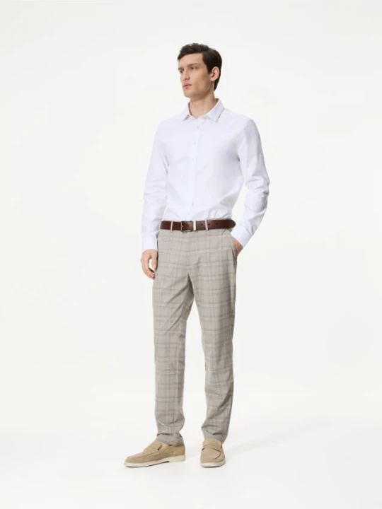 Zdjęcie produktu Reserved - Spodnie chino slim fit - beżowy