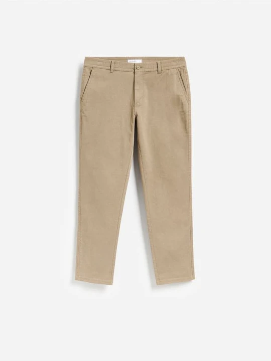 Zdjęcie produktu Reserved - Spodnie chino slim fit - beżowy