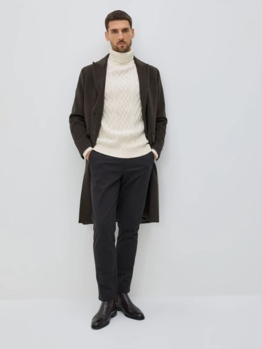 Zdjęcie produktu Reserved - Spodnie chino slim fit - czarny