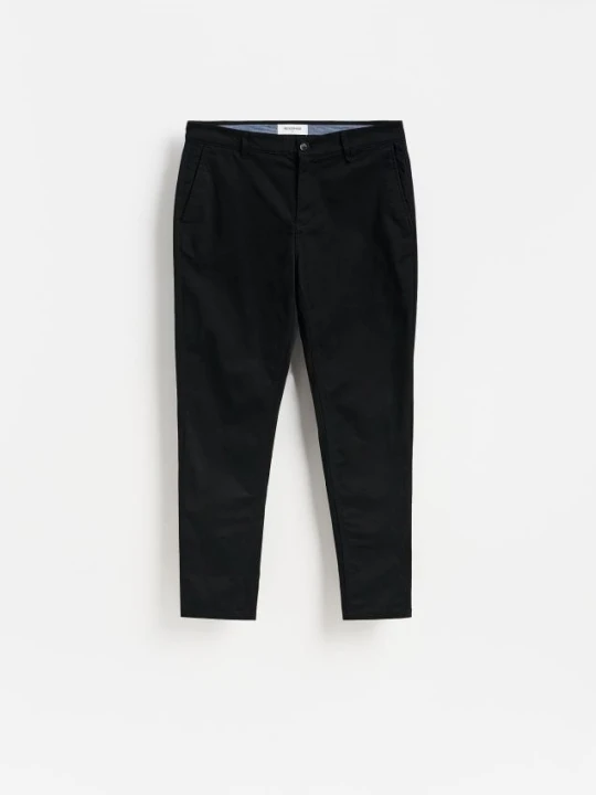 Zdjęcie produktu Reserved - Spodnie chino slim fit - czarny
