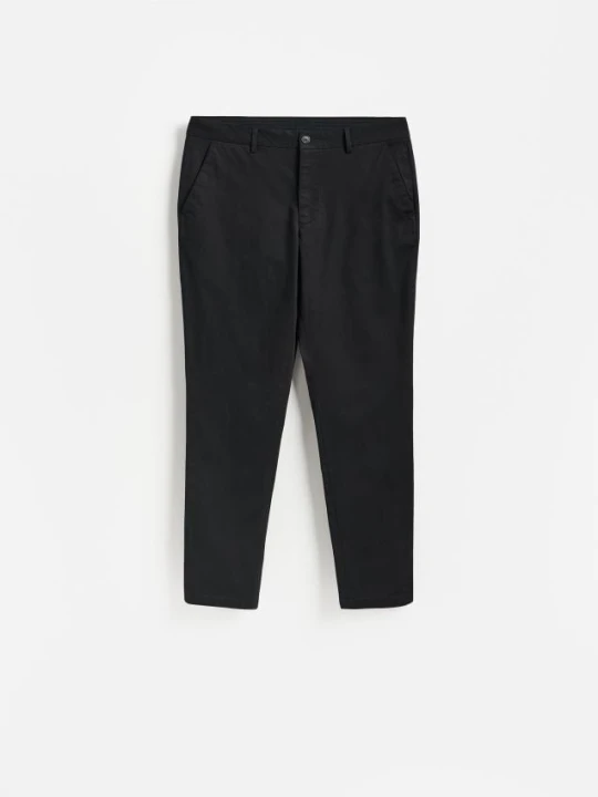Zdjęcie produktu Reserved - Spodnie chino slim fit - czarny