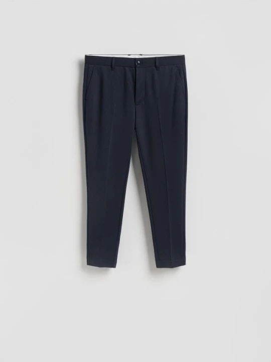 Zdjęcie produktu Reserved - Spodnie chino slim fit - granatowy